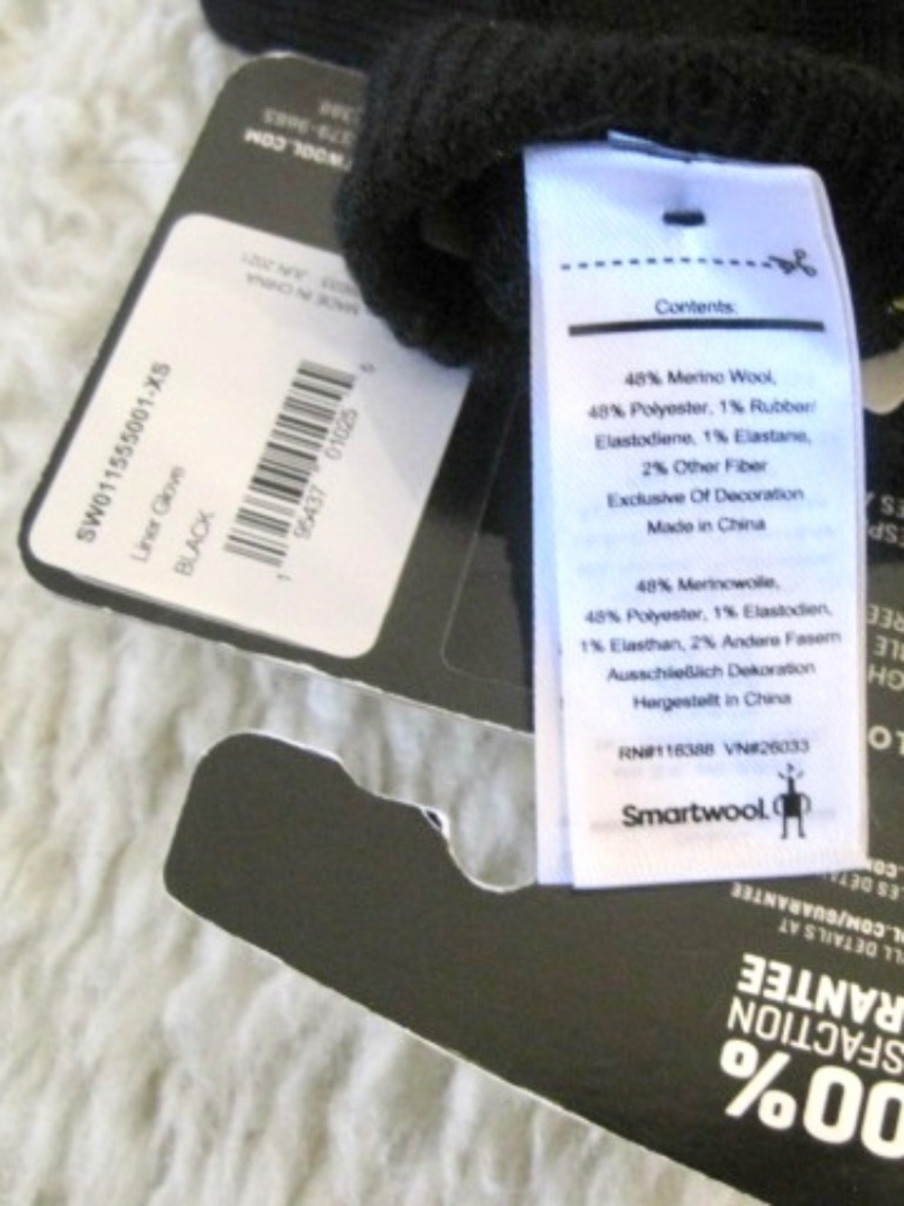Smartwool Liner Gloves SW011555001 - Picture 5 of 8